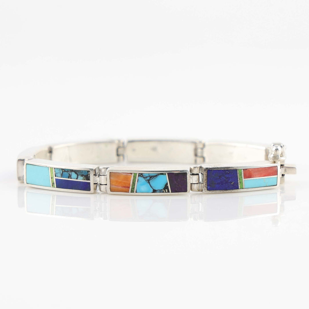 Multi-Stone Link Bracelet