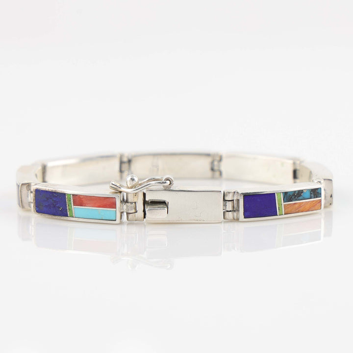 Multi-Stone Link Bracelet
