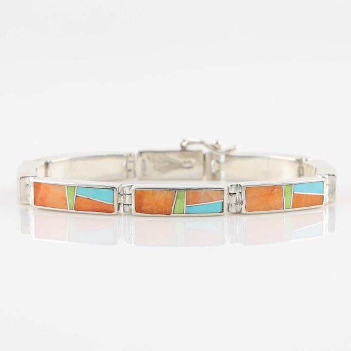 Multi-Stone Link Bracelet