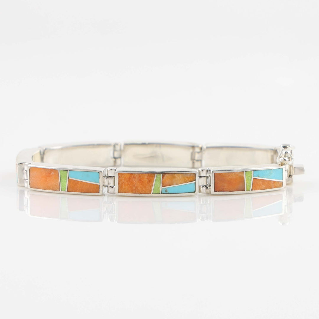 Multi-Stone Link Bracelet