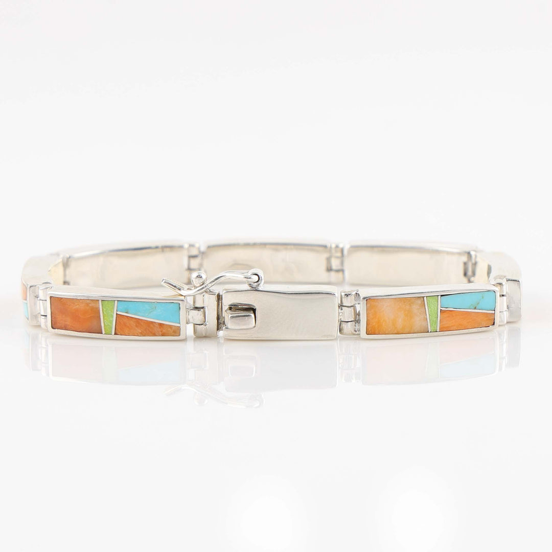 Multi-Stone Link Bracelet