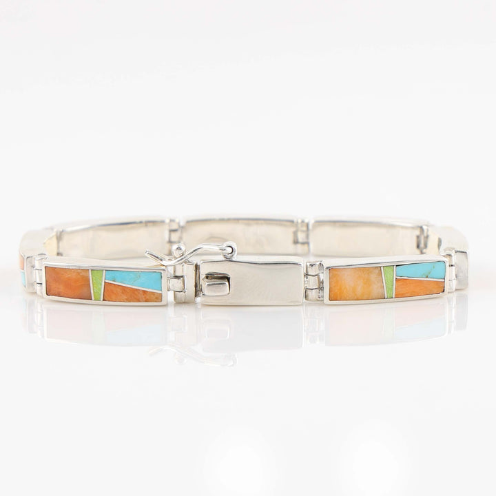 Multi-Stone Link Bracelet