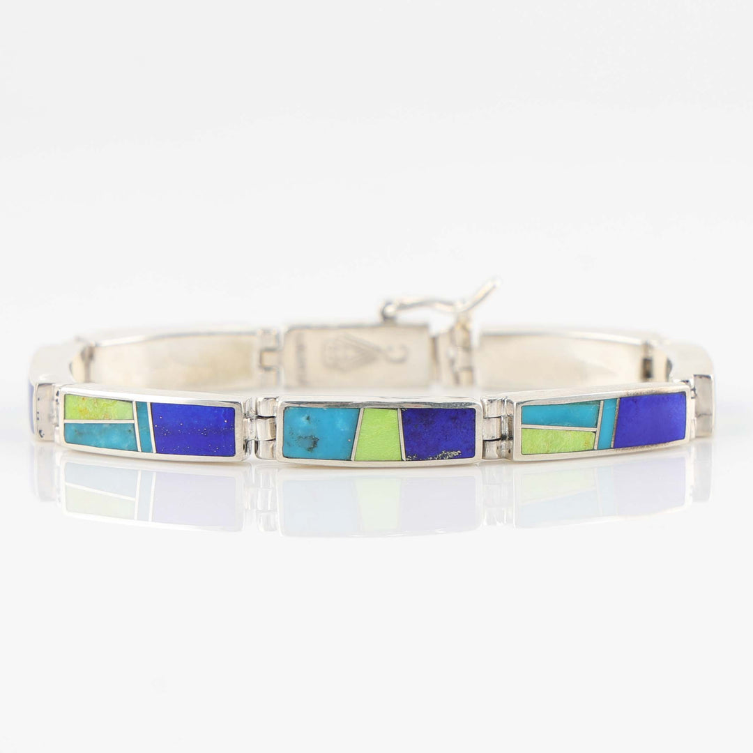 Multi-Stone Link Bracelet