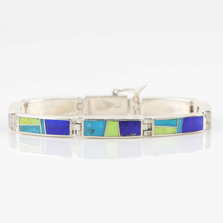 Multi-Stone Link Bracelet