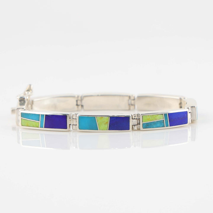 Multi-Stone Link Bracelet
