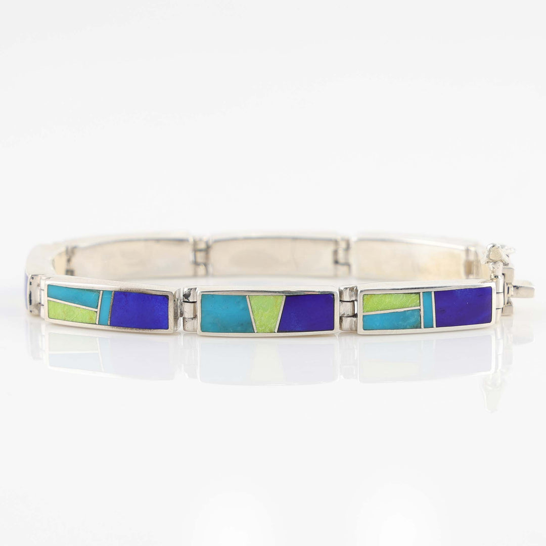 Multi-Stone Link Bracelet
