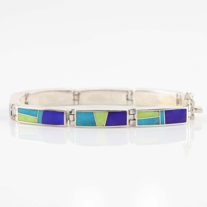 Multi-Stone Link Bracelet
