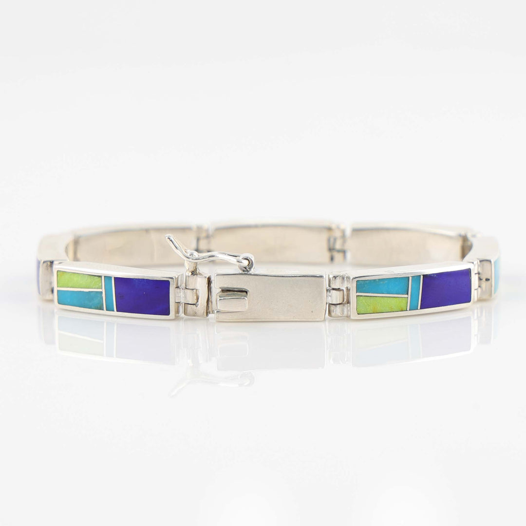 Multi-Stone Link Bracelet
