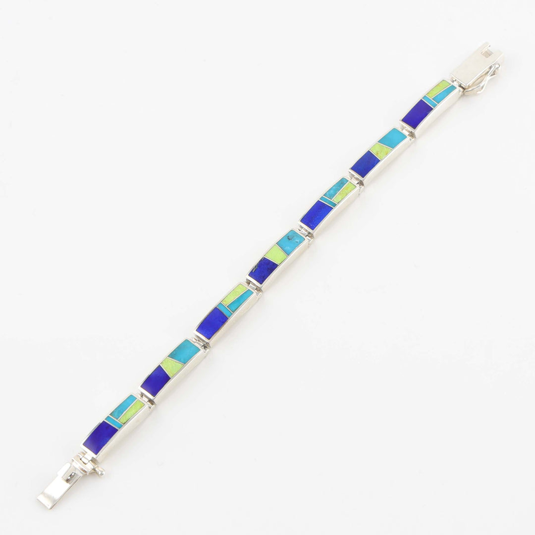 Multi-Stone Link Bracelet