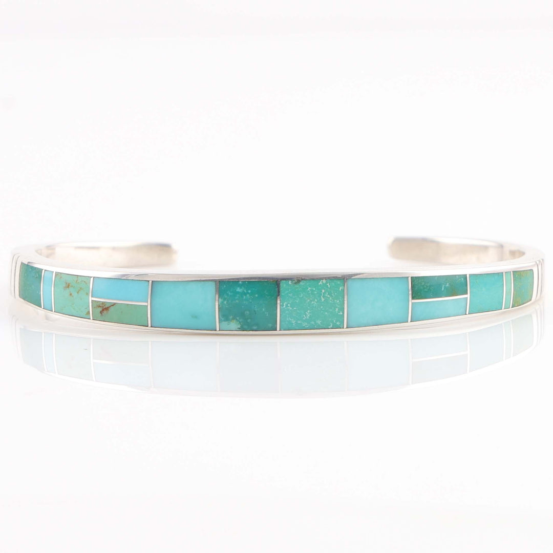 Turquoise Inlay Cuff