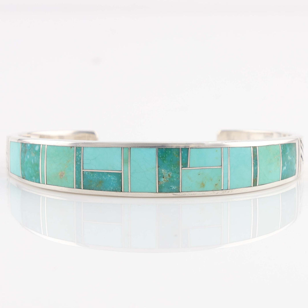 Turquoise Inlay Cuff