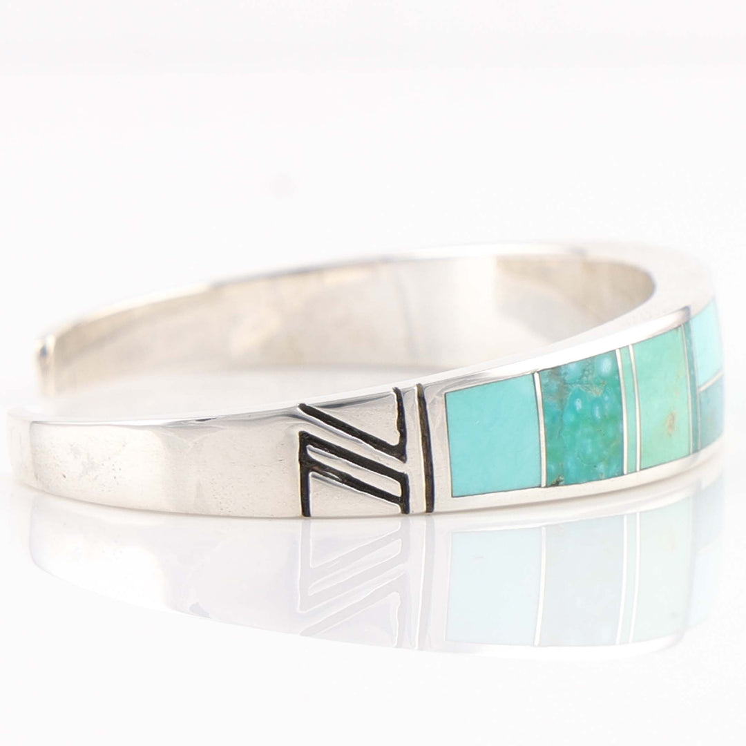 Turquoise Inlay Cuff