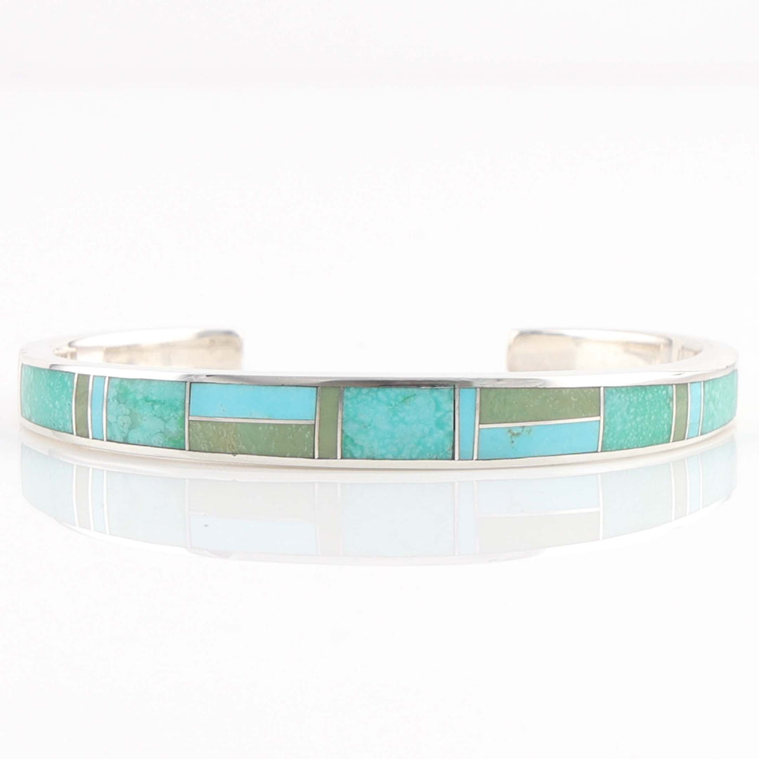 Turquoise Inlay Cuff