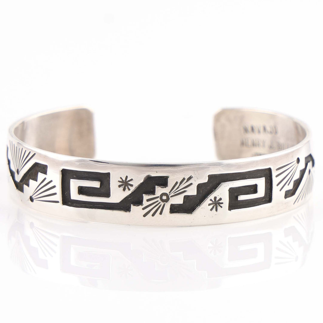 Silver Overlay Cuff
