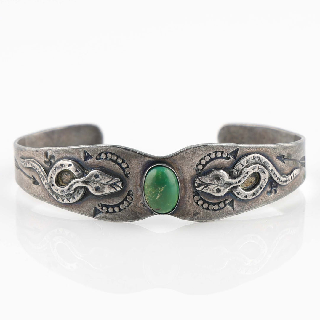 1930s Navajo Snake Bracelet