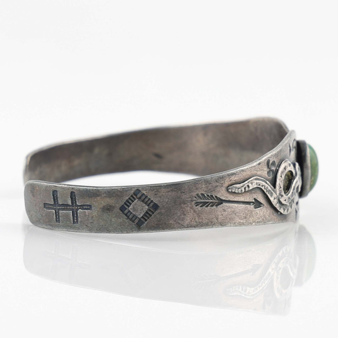 1930s Navajo Snake Bracelet