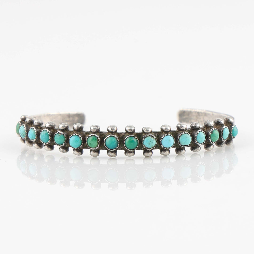 1940s Turquoise Row Cuff