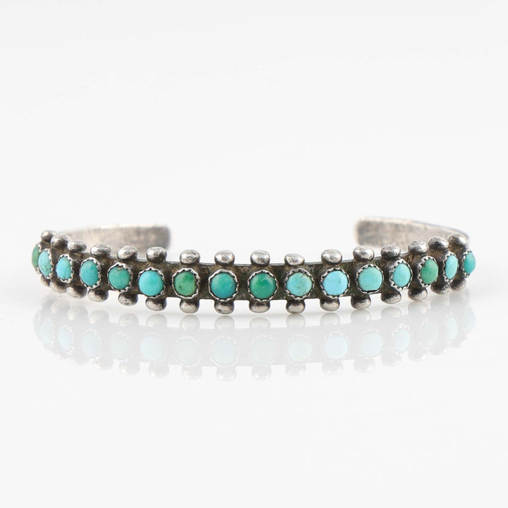 1940s Turquoise Row Cuff