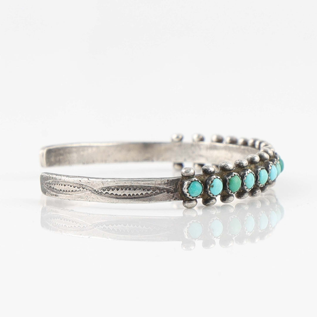 1940s Turquoise Row Cuff