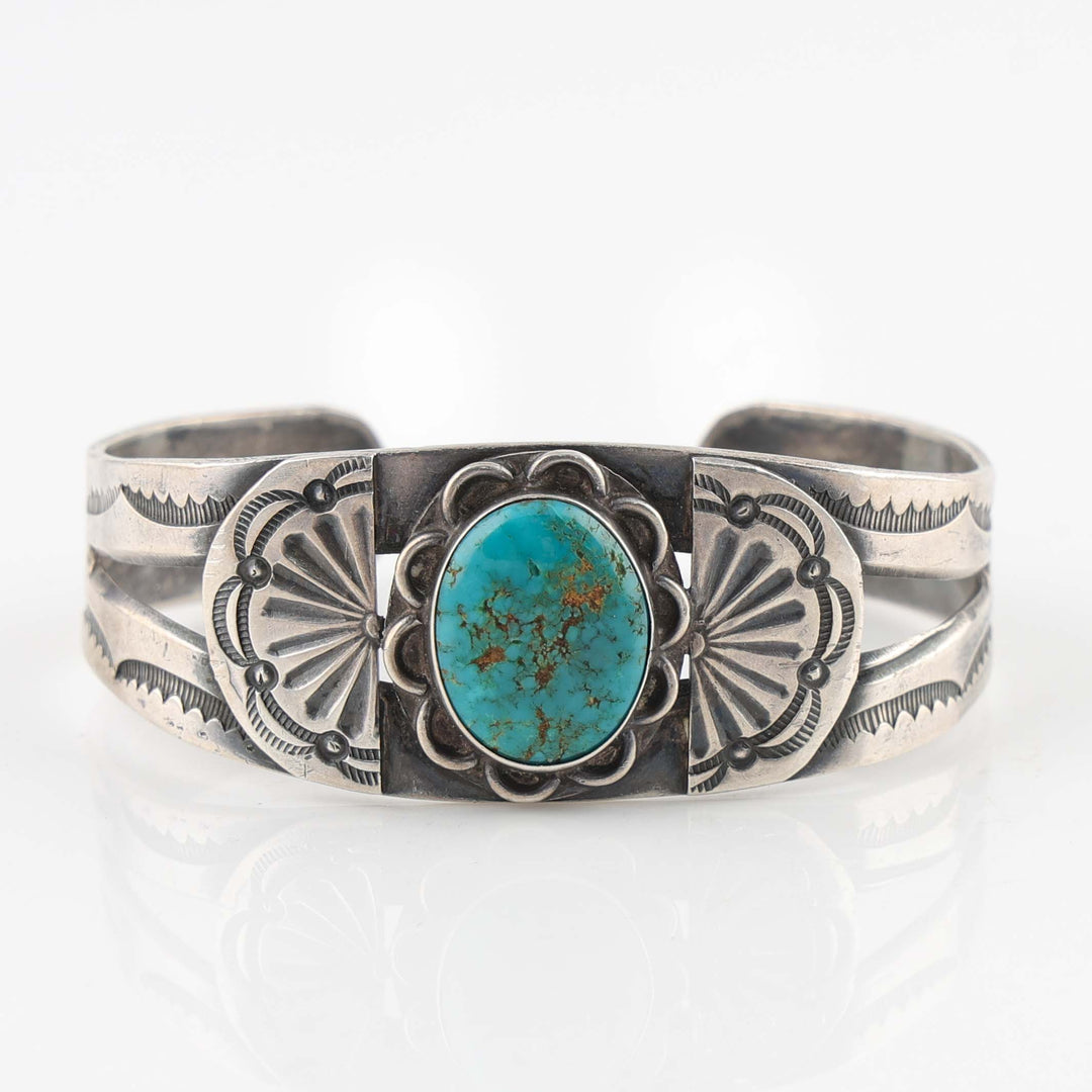1940s Navajo Turquoise Bracelet