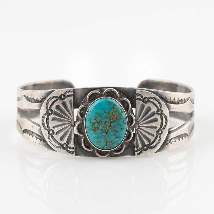 1940s Navajo Turquoise Bracelet