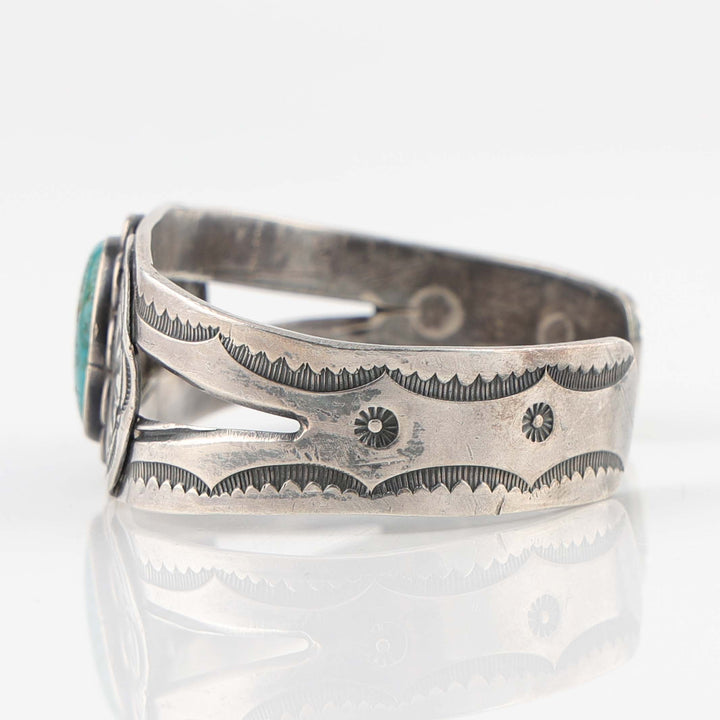 1940s Navajo Turquoise Bracelet