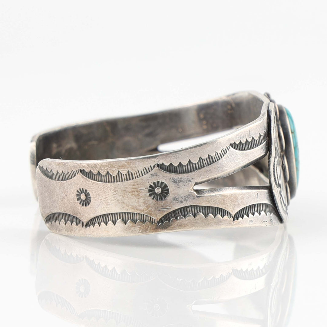 1940s Navajo Turquoise Bracelet