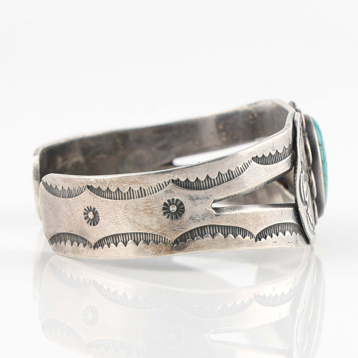 1940s Navajo Turquoise Bracelet