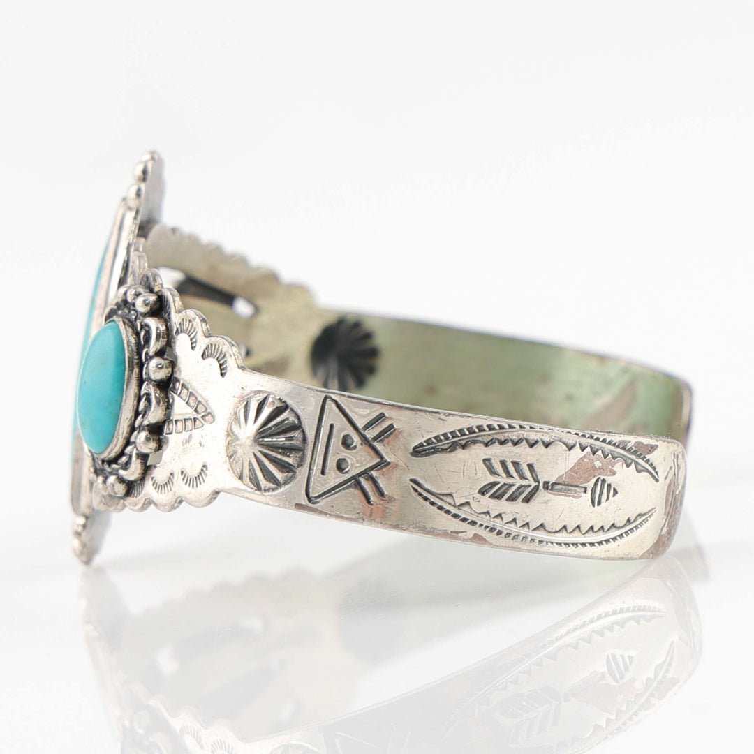 1940s Navajo Turquoise Cuff
