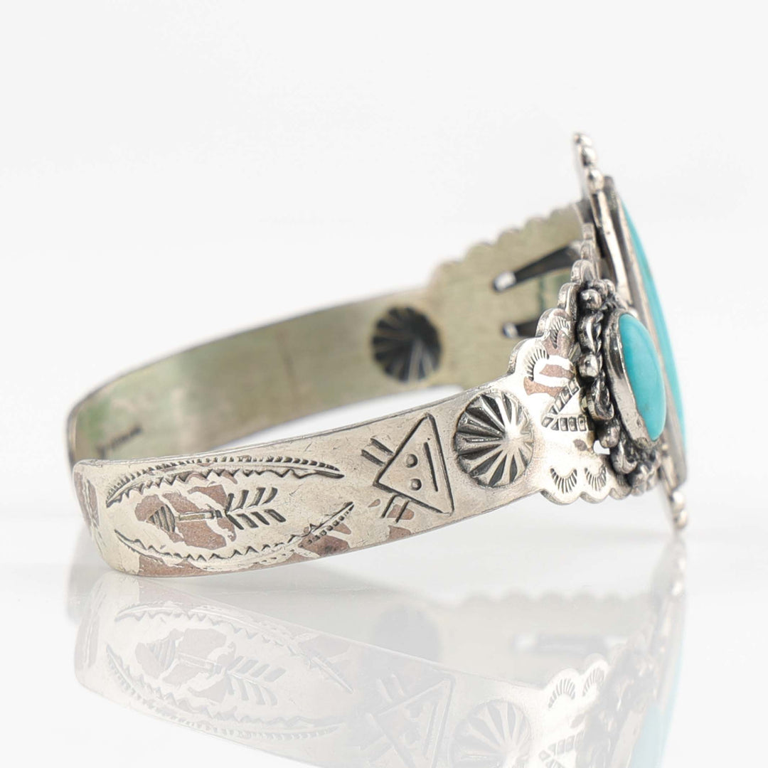1940s Navajo Turquoise Cuff