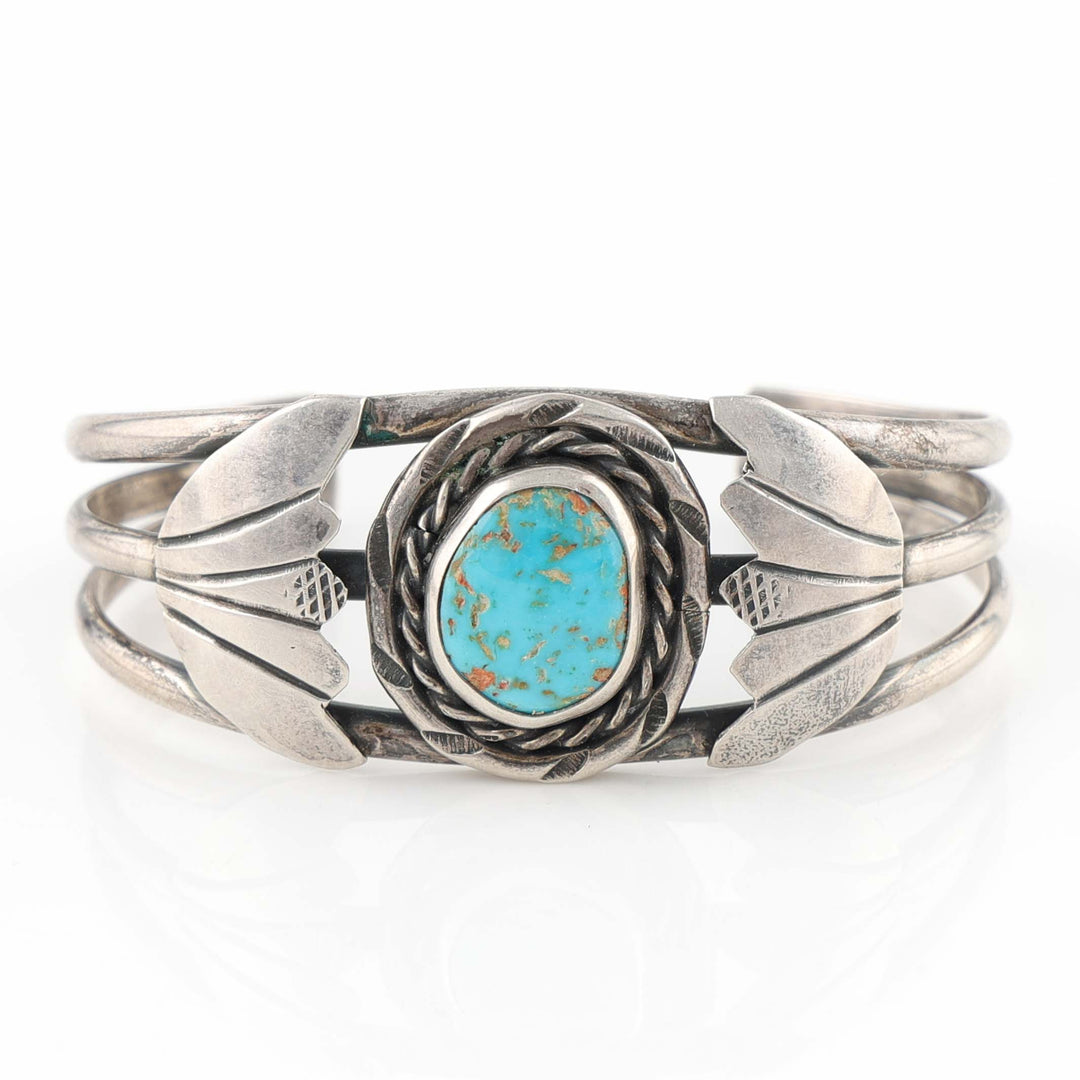 1950s Navajo Turquoise Bracelet