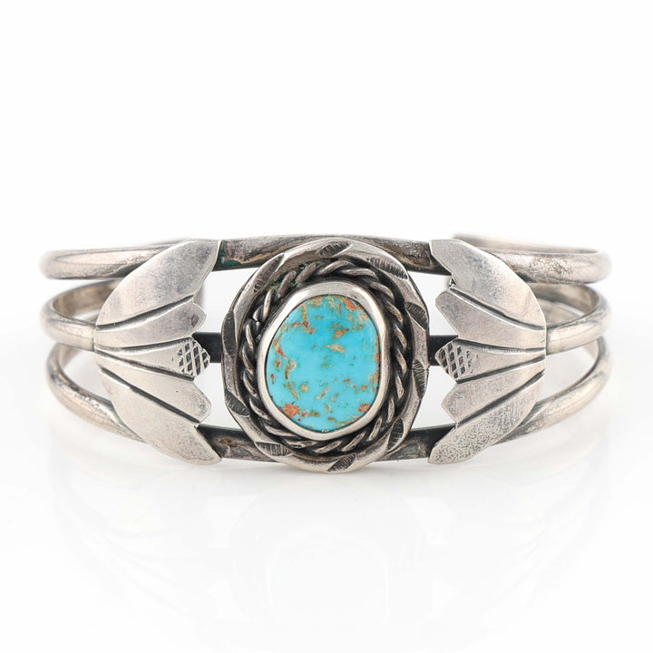 1950s Navajo Turquoise Bracelet