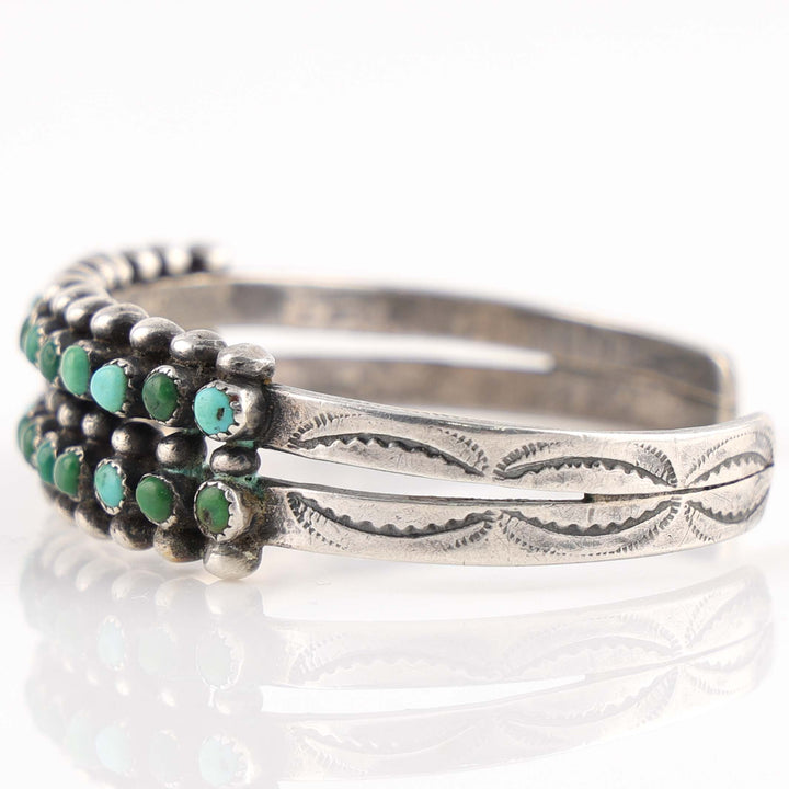 1940s Turquoise Row Cuff