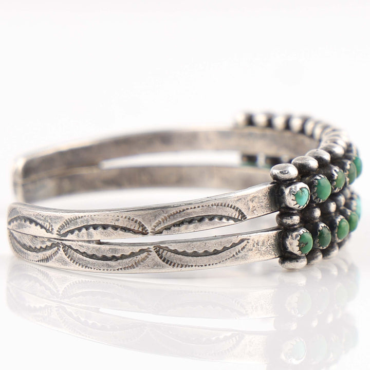 1940s Turquoise Row Cuff