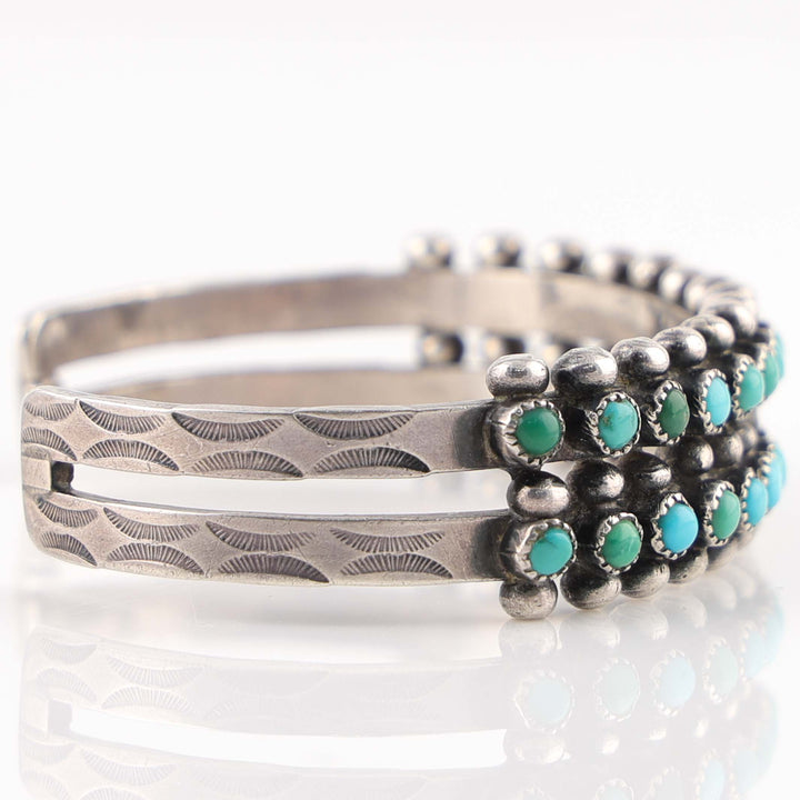 1940s Turquoise Row Cuff