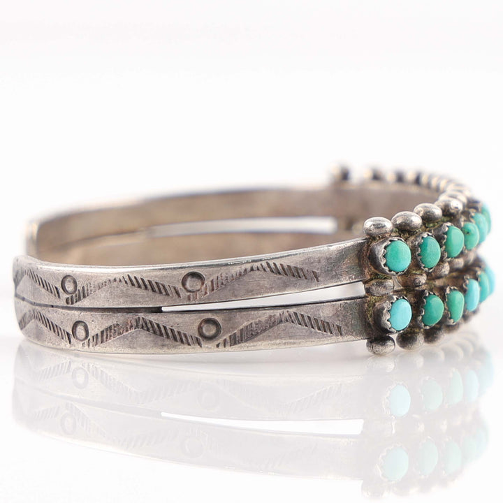1940s Turquoise Row Cuff