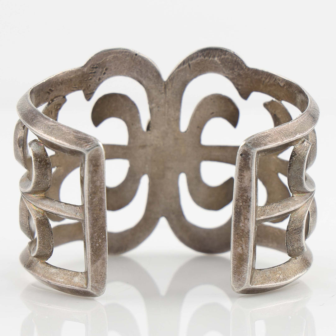 1950s Turquoise Sandcast Cuff