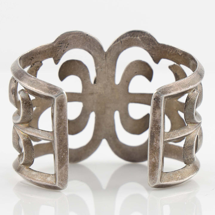 1950s Turquoise Sandcast Cuff