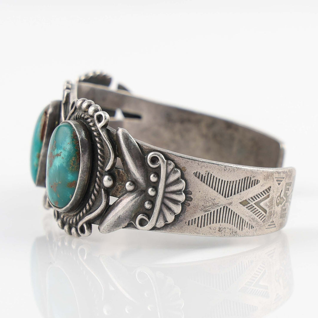 1940s Turquoise Cuff