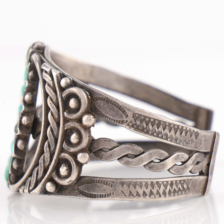 1940s Zuni Sunface Cuff