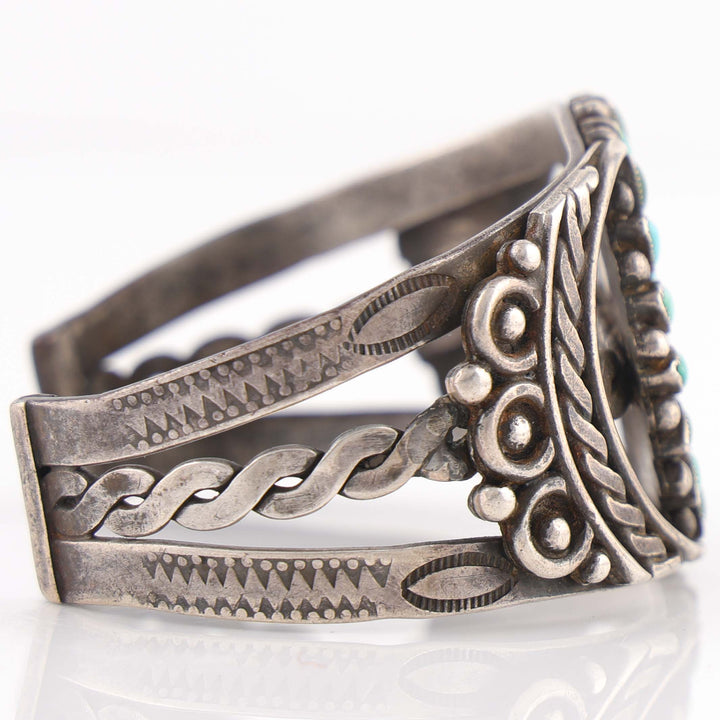 1940s Zuni Sunface Cuff