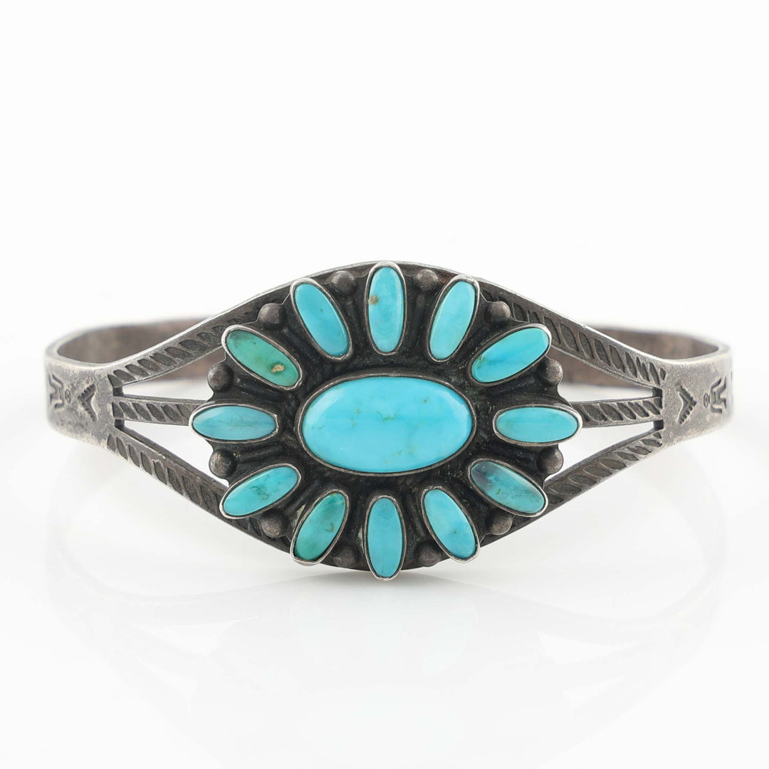 1930s Turquoise Cuff