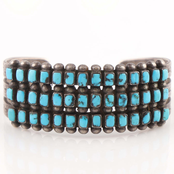 1940s Turquoise Row Bracelet