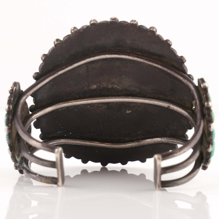 1930s Turquoise Cluster Cuff