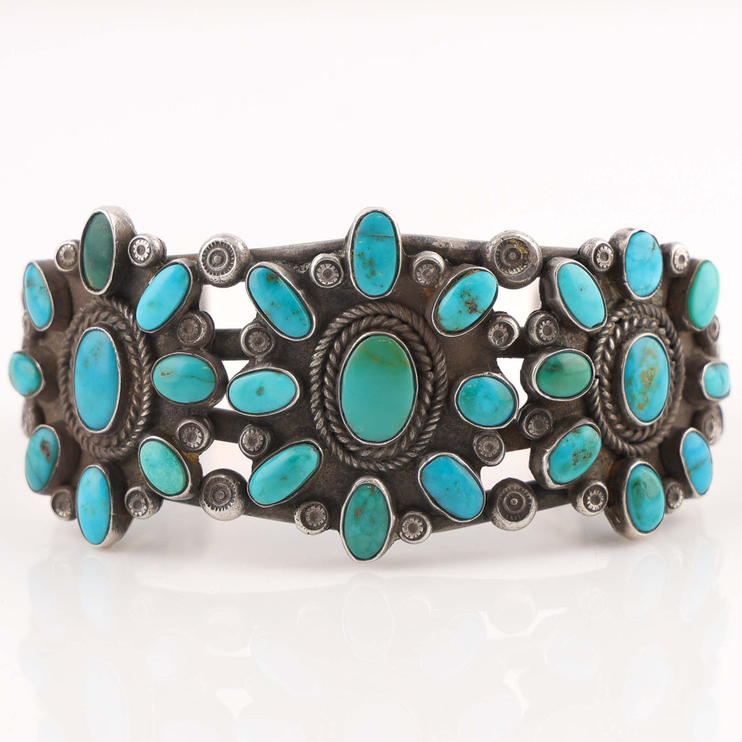 1950s Turquoise Cuff