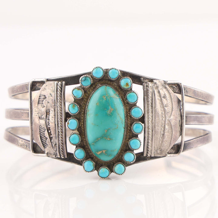 1930s Turquoise Cuff