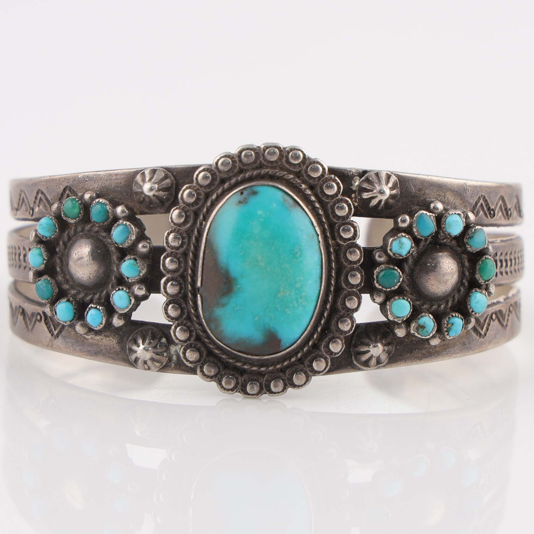 1940s Turquoise Cuff