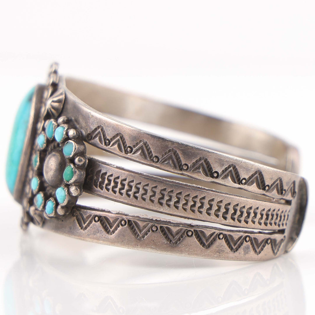 1940s Turquoise Cuff