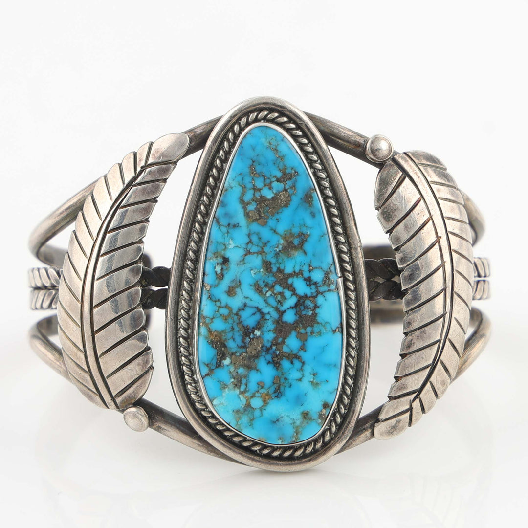 1970s Morenci Turquoise Cuff