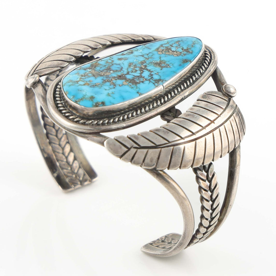 1970s Morenci Turquoise Cuff